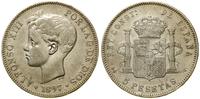 Hiszpania, 5 peset, 1897 SG-V