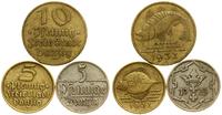 zestaw 3 monet 1923–1932, Berlin, w zestawie: 5 