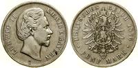 Niemcy, 5 marek, 1876 D