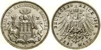 Niemcy, 3 marki, 1913 J