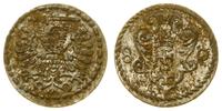 denar 1580, Gdańsk, miejscowy rdzawy nalot, ale 