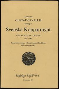wydawnictwa zagraniczne, Apotekaren Gustaf Cavallis samling av Svenska Kopparmynt. Gustav II Adolf ..