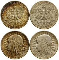 Polska, 2 x 5 złotych, 1933, 1934