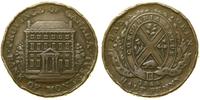token o nominale 1/2 penny 1844, CONCORDIA SALUS