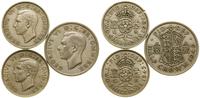 zestaw 3 monet, Londyn, w zestawie: 2 szylingi 1