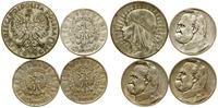 zestaw 4 monet 1932–1936, Warszawa, w zestawie: 