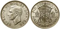 1/2 korony 1940, Londyn, srebro próby 500, 14.16