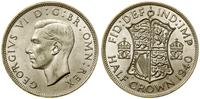 1/2 korony 1940, Londyn, srebro próby 500, 14.19
