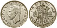 1/2 korony 1940, Londyn, srebro próby 500, 14.15