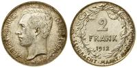 2 franki 1912, srebro próby 835, 9.97 g, miejsco