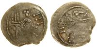 denar po 1166 roku (?), Aw: Książę na tronie, tr