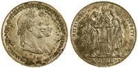 Austria, 1 gulden zaślubinowy, 1854 A