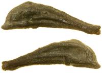 brąz w kształcie delfina V w. pne, brąz, 32.7 mm