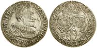 szóstak 1596, Malbork, małe popiersie króla, pat