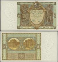 50 złotych 1.09.1929, seria DŁ, numeracja 826191