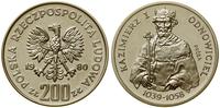200 złotych 1980, Warszawa, Kazimierz I Odnowici