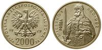 2.000 złotych 1979, Warszawa, Mieszko I (półpost