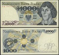 1.000 złotych 2.07.1975, seria AN, numeracja 191