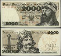 2.000 złotych 1.06.1979, seria AK, numeracja 115