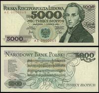 5.000 złotych 1.06.1982, seria AE, numeracja 050
