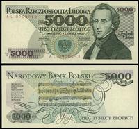 5.000 złotych 1.06.1982, seria AL, numeracja 090