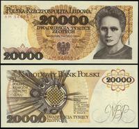 20.000 złotych 1.02.1989, seria AM, numeracja 56