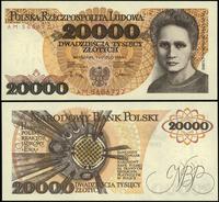 20.000 złotych 1.02.1989, seria AM, numeracja 56