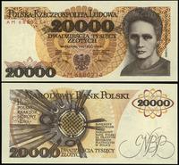 20.000 złotych 1.02.1989, seria AM, numeracja 68