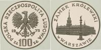 100 złotych 1975, Zamek Królewski w Warszawie, s
