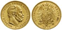 20 marek 1872 A, Berlin, złoto, 7.95 g, pięknie 