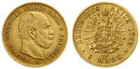 5 marek 1877 A, Berlin, złoto, 1.98 g, AKS 113, 