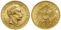 10 marek 1899 A, Berlin, złoto, 3.98 g, pięknie 