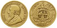 1 funt 1895, Pretoria, złoto, 7.83 g, Fr. 2, KM 