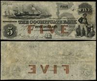 5 dolarów 1.01.1853, seria A, numeracja 1923, zł