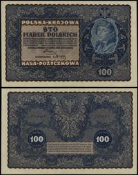 100 marek polskich 23.08.1919, seria I-S, numera