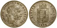 Węgry, 1 forint, 1874