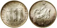 500 lirów 1972, Rzym, srebro próby 835, 11 g, KM