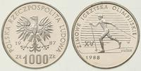 1.000 złotych 1987, Warszawa, Zimowe Igrzyska Ol