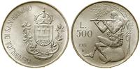 San Marino, 500 lirów, 1981
