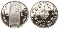 10 dinarów 1993, srebro "925" 29.77 g, stempel l