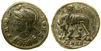 follis 330–333, Heraclea, Aw: Popiersie Romy w l