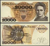 20.000 złotych 1.02.1989, seria AE, numeracja 25
