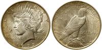 dolar 1922, Filadelfia, typ Peace, srebro, bardz