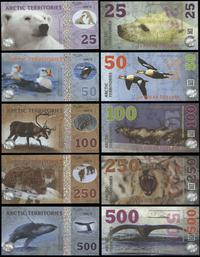 tereny Arktyki, zestaw 14 banknotów