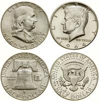lot 2 x 1/2 dolara 1963 D (Denver), 1964 (Filade