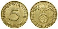 Niemcy, 5 fenigów, 1938 B