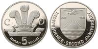 5 dolarów 1981, srebro "925" 28.25 g, stempel lu