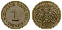 Niemcy, 1 fenig, 1890 A