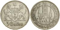 5 guldenów  1923, Utrecht, moneta czyszczona, AK