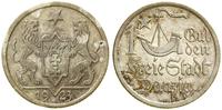 1 gulden 1923, Utrecht, Koga, patyna, przetarte,